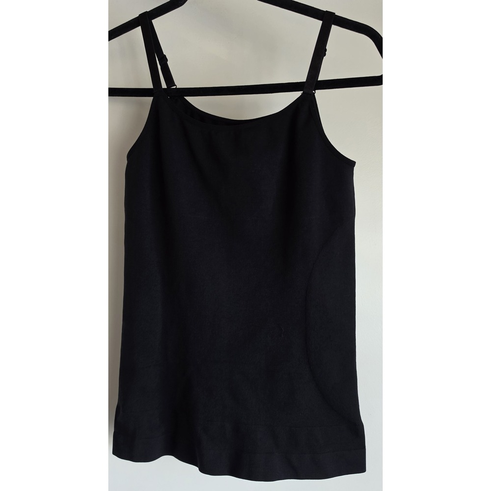 Shapermint Women Shaping Tank Top XL Black Sleeveless Slimming Cami Vest
